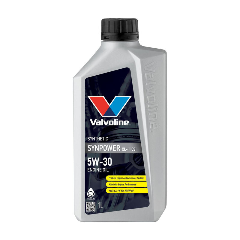 Valvoline SynPower XL-III C3 5W-30 5W30 Fully Synthetic Engine Oil - 6 Litres 6L Valvoline - Dynamic Drive