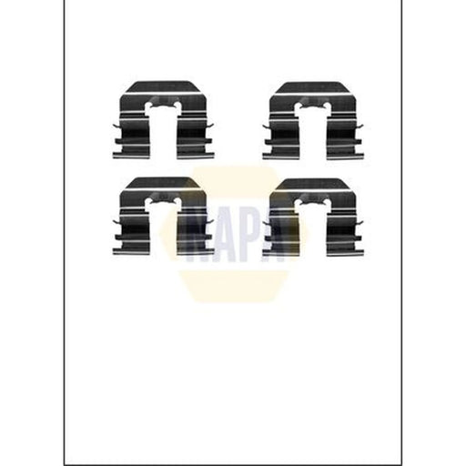 NAPA Brake Pad Accessory Fitting Kit Rear fits Hyundai I40 I 2012-2019