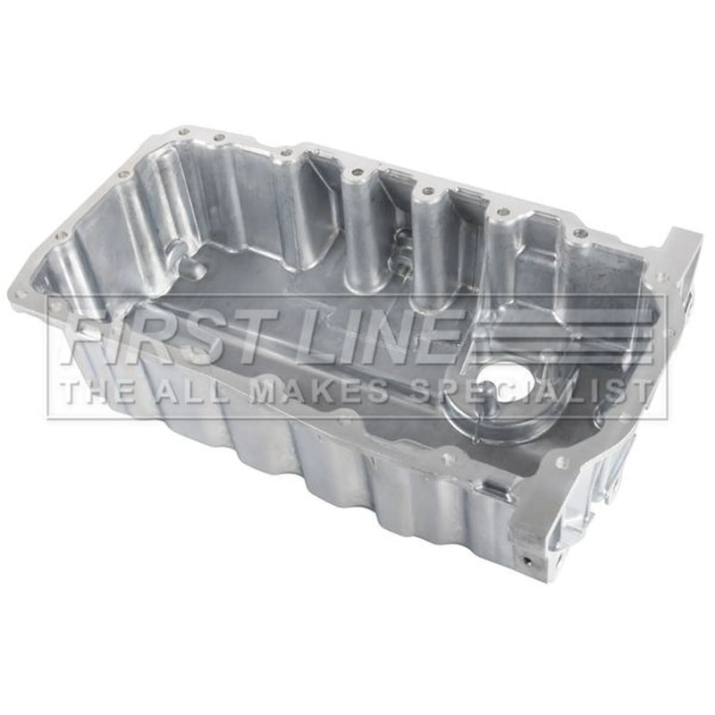First Line Engine Oil Sump Pan Aluminium fits Audi A1 2010-2015 1.6 2.0