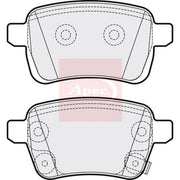 Apec Rear Brake Pad Set PAD2064