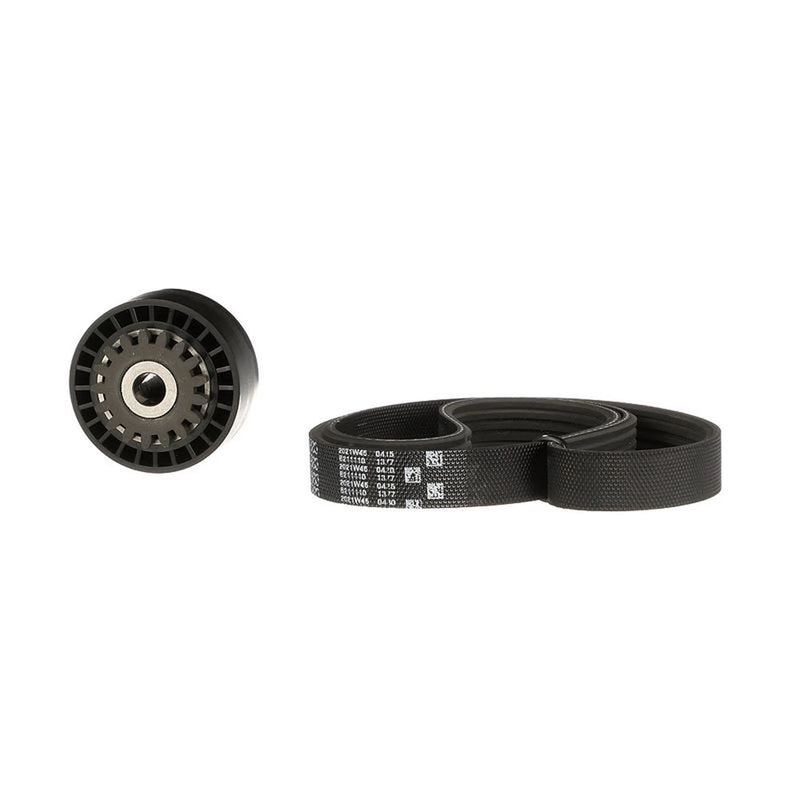 Gates V-Ribbed Belt Set fits Renault Clio 1998-2010 1.2