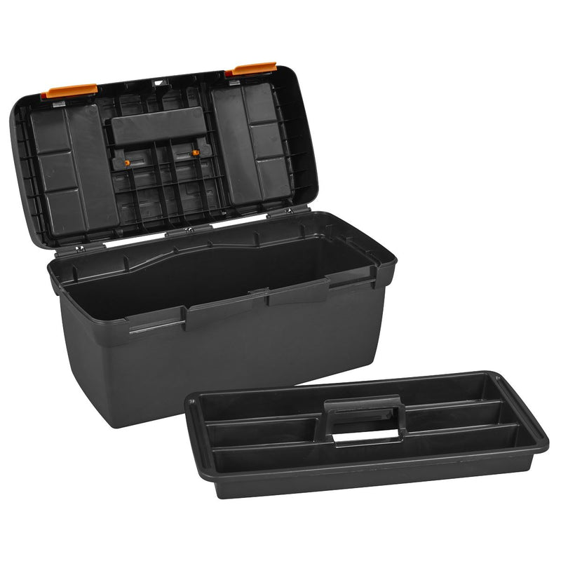 Sealey Toolbox with Tote Tray 500mm AP560 Sealey - Dynamic Drive