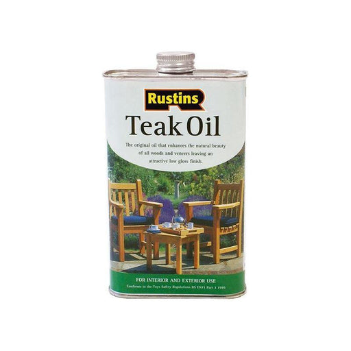 Rustins Teak Oil 250ml Rustins - NN4 Online
