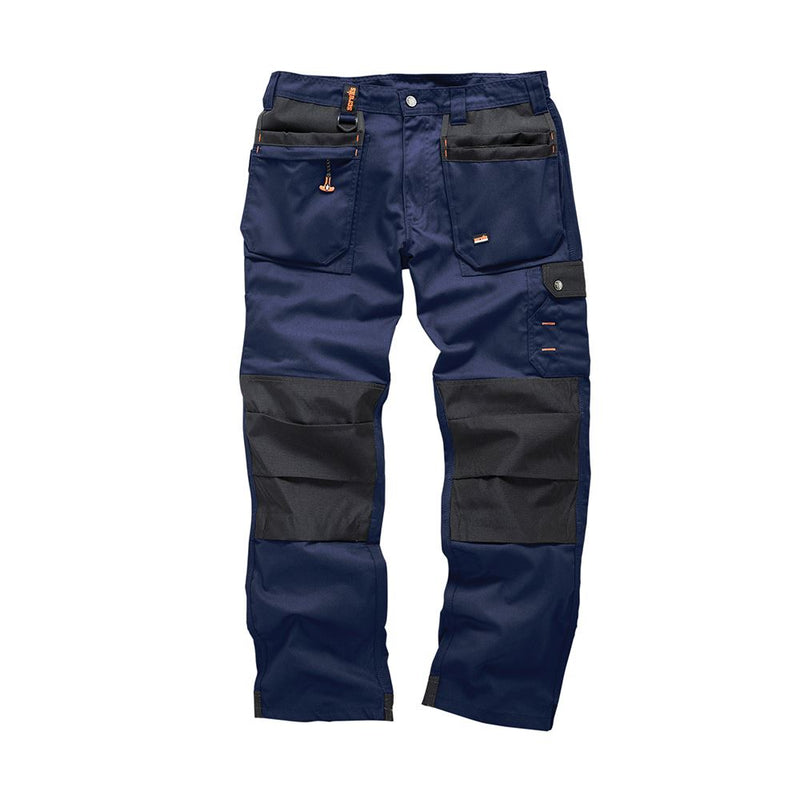 Scruffs Worker Plus Trouser Navy 36L T53922 Scruffs  - Dynamic Drive
