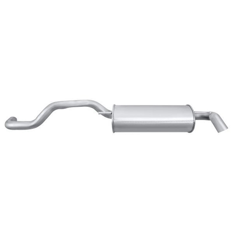 Hella End Silencer Rear fits VW Polo 1999-2001 1.4 1.9