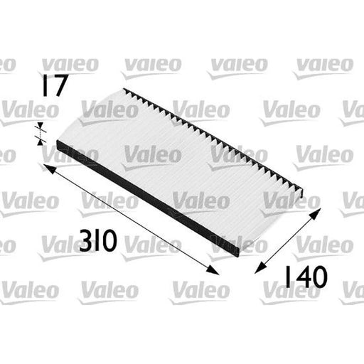 Valeo Cabin Air Filter (Pollen Filter) 698198