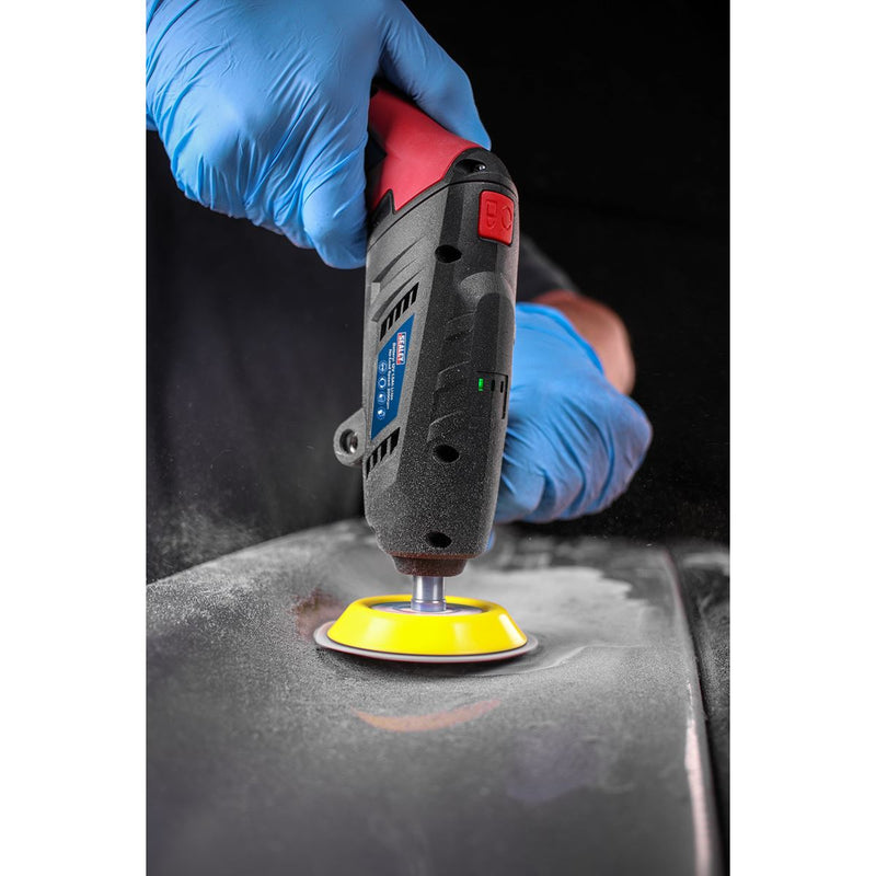 Sealey Cordless Mini Sander/Polisher Kit75mm 12V Lithium-ion CP2812V Sealey - Dynamic Drive