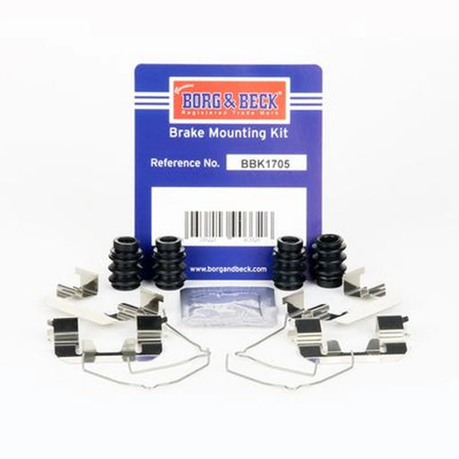 Borg & Beck Brake Pad Accessory Fitting Kit Front BBK1705