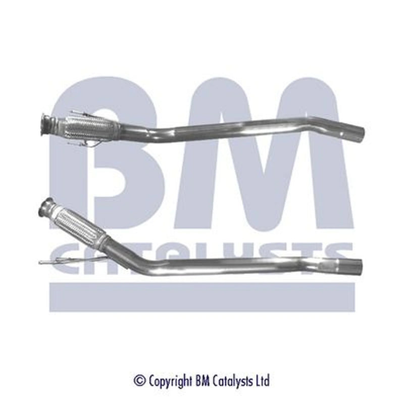 BM Catalysts Exhaust Pipe OD fits VW Multivan 2003-2009 2.5