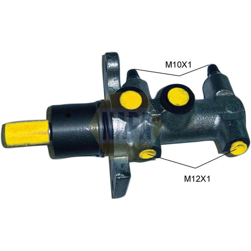 NAPA Brake Master Cylinder Hydraulic Assembly fits Nissan Primastar 2002-2003