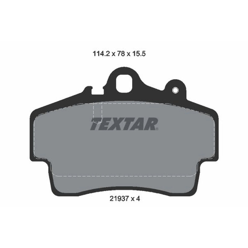 Textar Front Brake Pad Set 2193702