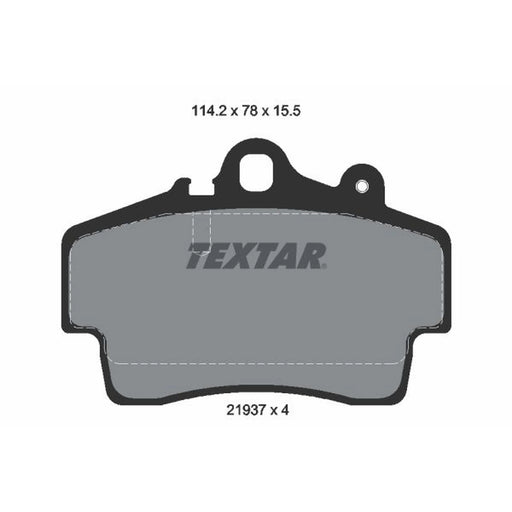 Textar Front Brake Pad Set 2193702