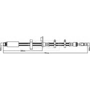 Borg & Beck Brake Hydraulic Hose Line Front Right BBH8536