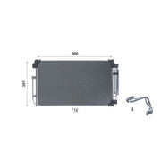 Mahle Air Conditioning Condenser