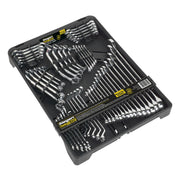 Siegen by Sealey Multipurpose Spanner Set 50pc 6-32mm Combination Offset Ring Siegen by Sealey  - Dynamic Drive