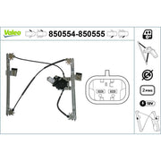 Valeo Electric Window Regulator Lifter Right Front 850555