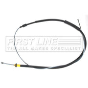 First Line Handbrake Cable Left Rear fits Citroën C-Elysee 2012-2018 1.2 1.5 1.6