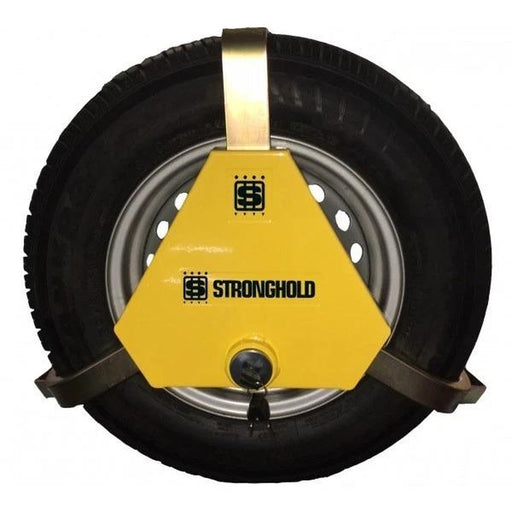 Stronghold Wheel Clamp Apex Triangular 15" to 18" for Trailers & Caravans SH5456