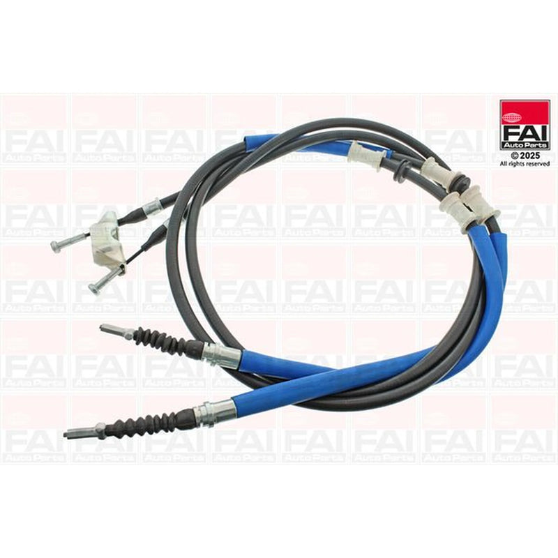 FAI Handbrake Cable Left Rear fits Opel Zafira A 1999-2005 1.6 1.8 2.0 2.2