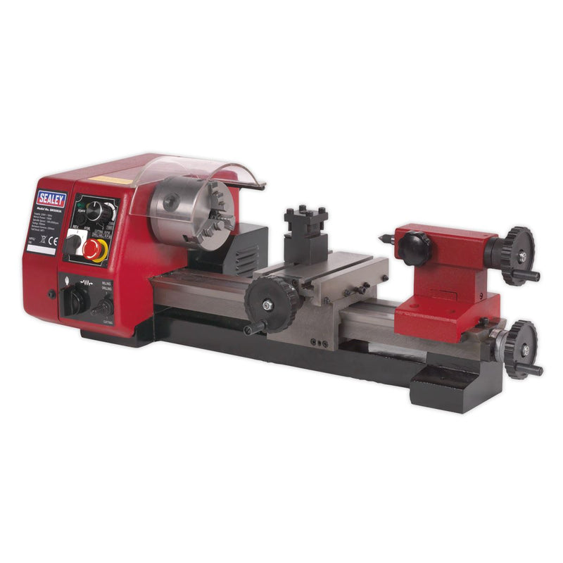 Sealey Metalworking Mini Lathe 250mm SM2503A Sealey - Dynamic Drive
