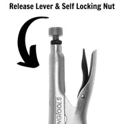 Teng Tools Curved Jaw Power Grip Plier 190mm Teng Tools - Dynamic Drive