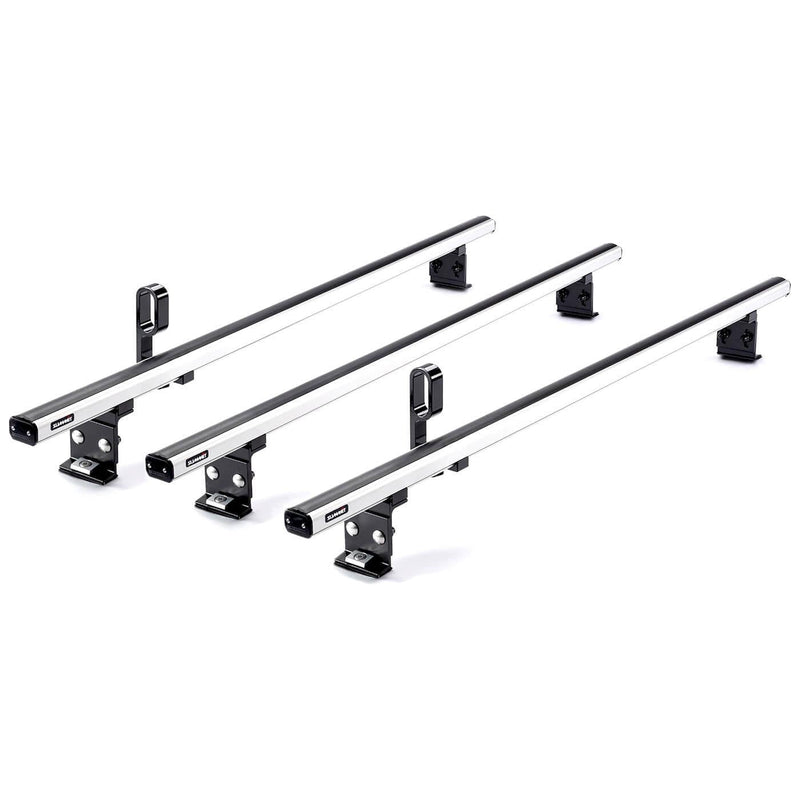 Summit Commercial 3 x Aluminium Fixed Point Roof Bars Rack 1.3m SULC-003 Summit - Bars 4 Cars