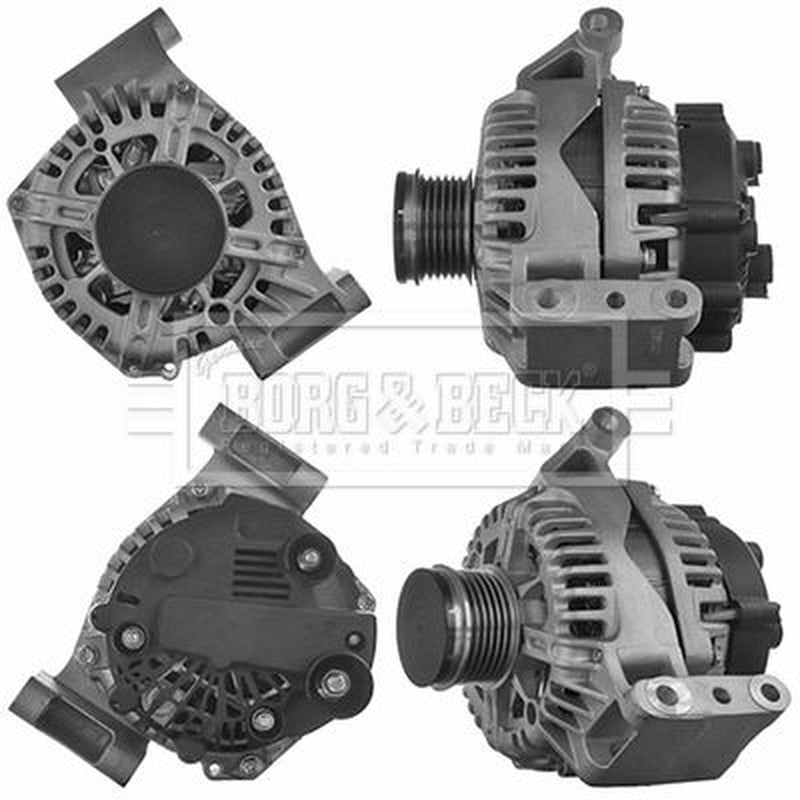 Borg & Beck Car Alternator 12V fits Alfa Romeo Mito 2008-2010 1.3