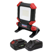 Sealey 20V 4Ah SV20 Series Cordless SMD LED 1800lm Worklight Kit CP20VCLKIT1 Sealey - Dynamic Drive
