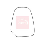 Apec Exterior Wing Mirror Glass Left fits Ford Tourneo Connect 2013-2022 1.0 1.5