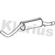 Klarius Box With Tail Pipe Rear fits Audi A1 2010-2018 1.6