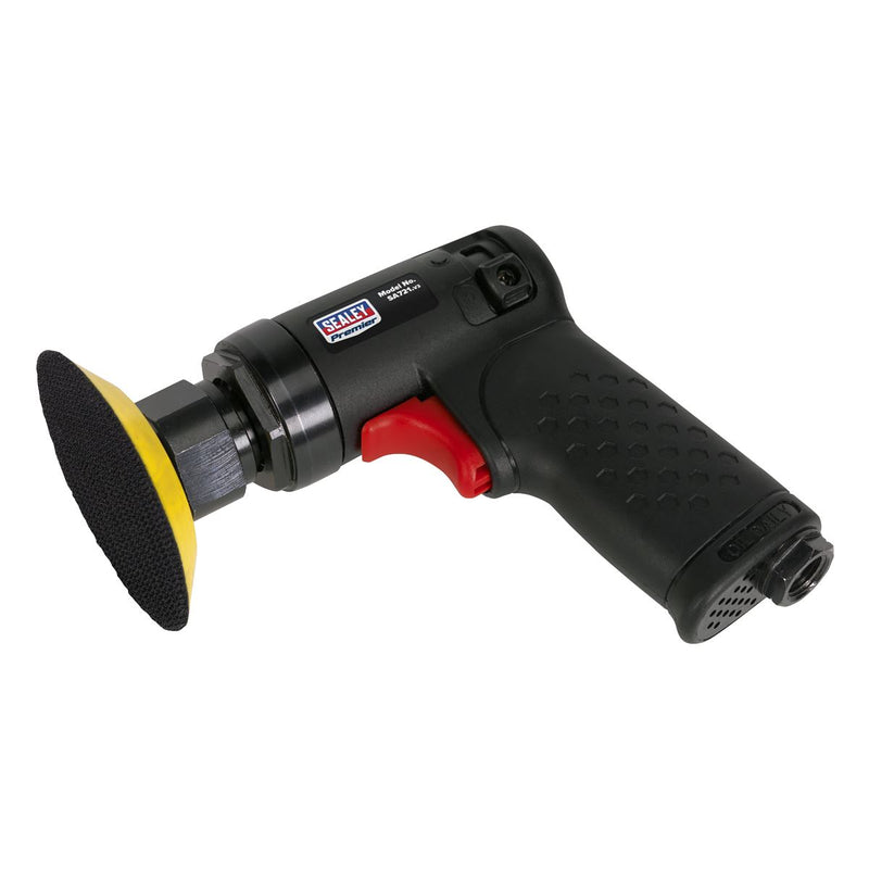 Sealey Air Sander 75mm Mini Orbital Composite Premier SA721 Sealey  - Dynamic Drive