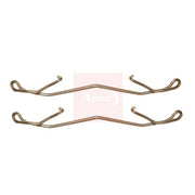 Apec Brake Pad Accessory Fitting Kit Front fits Ford Escort 1991-1995