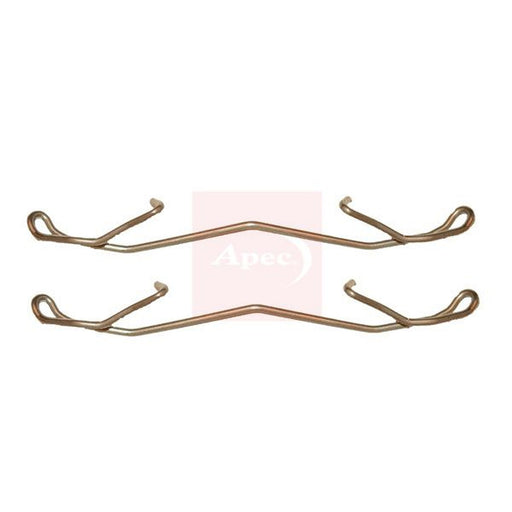 Apec Brake Pad Accessory Fitting Kit Front fits Ford Escort 1991-1995
