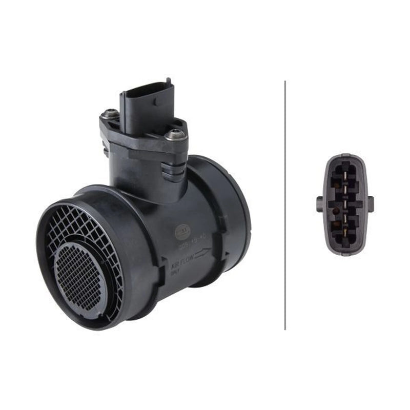 Hella MAF Sensor (Mass Air Flow) fits Hyundai I800 Travel 2008 on 2.5