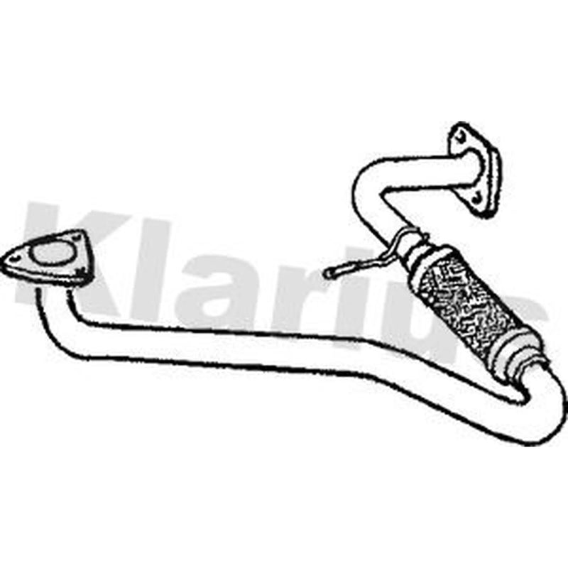 Klarius Exhaust Pipe OD fits Ford Transit 1994-2000 2.5