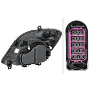 Hella Headlight Headlamp H7/H7/H7 Right fits Mercedes-Benz Sprinter 3,5-T