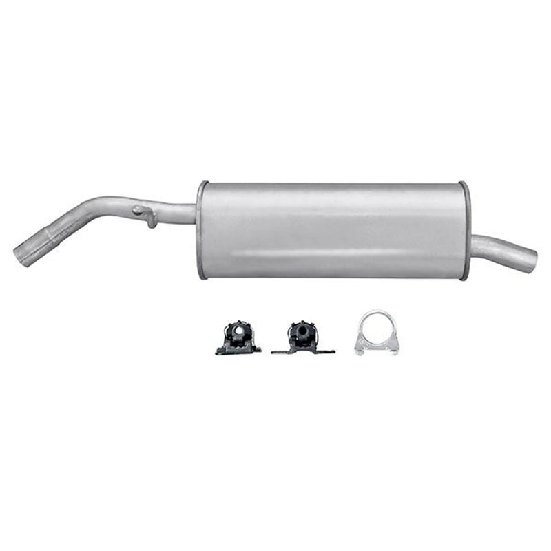 Hella End Silencer Rear fits Citroën C2 2003-2012 1.1
