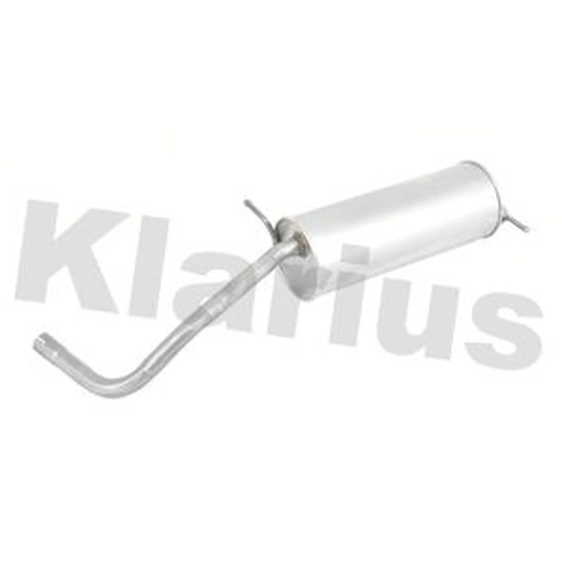Klarius Box With Tail Pipe Rear fits Seat Ibiza 2002-2006 1.2