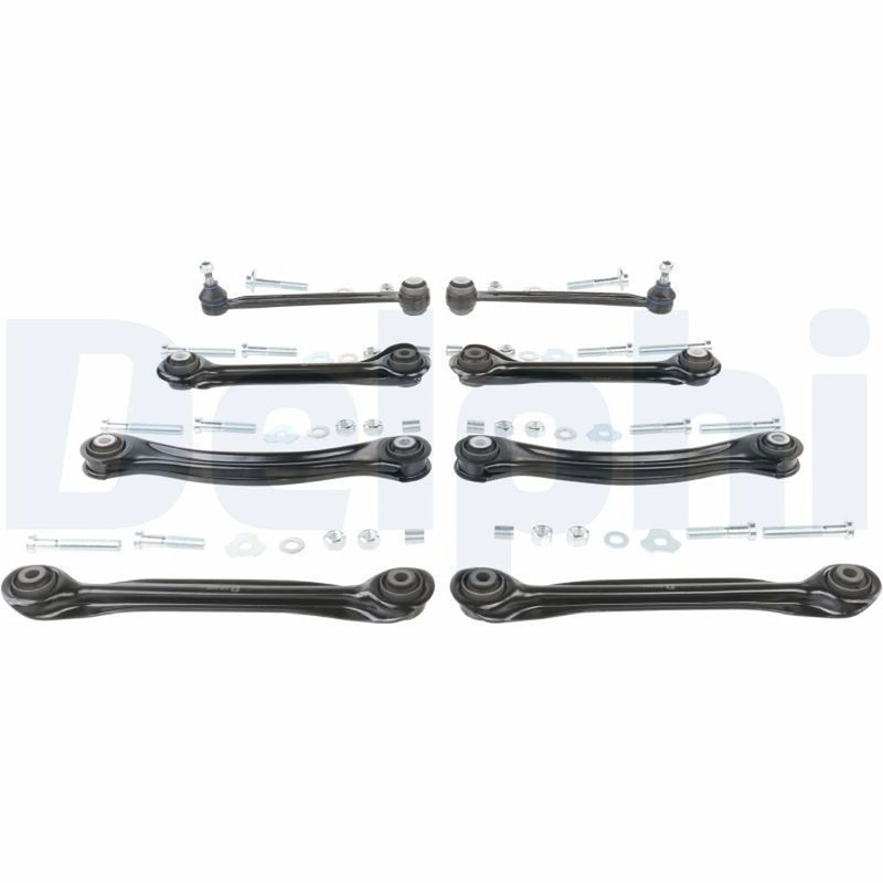 Delphi 8 x Control Arm Repair Kit Rear fits Mercedes-Benz 124 1984-1993