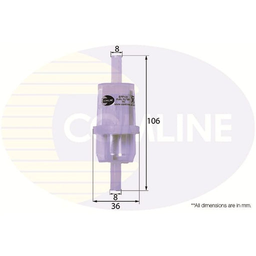 Comline Fuel Filter Element fits Mercedes-Benz /8 1968-1977