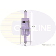 Comline Fuel Filter Element EFF100