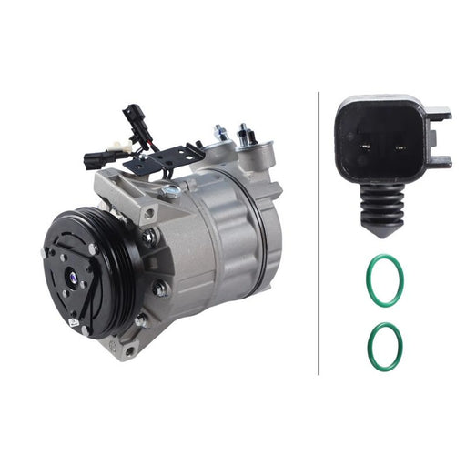 Hella Air Conditioning Compressor fits Volvo S60 II 2010-2018 2.0 2.5