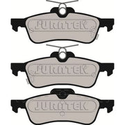 Juratek Front & Rear Brake Discs & Pads fits Toyota Yaris/Vitz 2005-2020 1.0