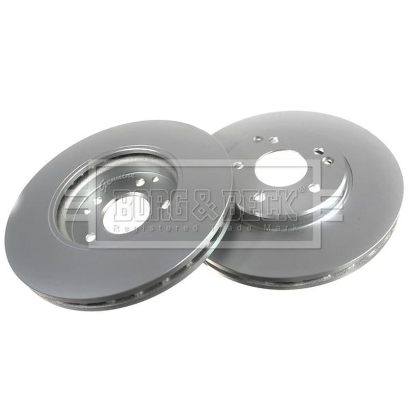 Borg & Beck Front & Rear Brake Discs & Pads fits Mercedes-Benz Clk 2003-2010