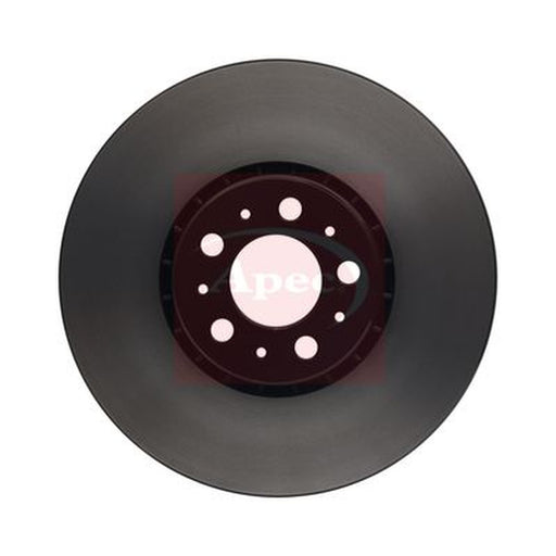Apec 2 x Vented Brake Discs fits Volvo XC90 I 2009-2014