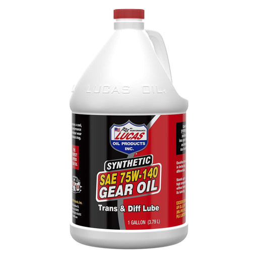 Lucas Oil 75W140 Gear Oil 3.79 Litres 10122 Lucas Oil - Dynamic Drive