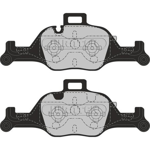 Juratek Front Brake Pad Set fits BMW 2 2022 on