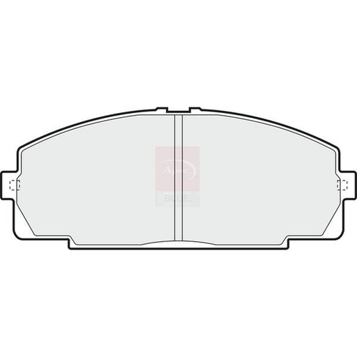 Apec Front Brake Pad Set fits Toyota Granvia 1995-2002 2.7 3.0 3.4