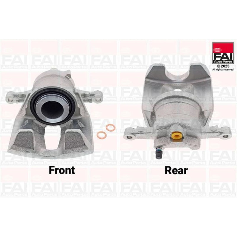 FAI Brake Caliper Assembly Front Right fits Opel Combo Box Body 2001 on 1.6 1.7