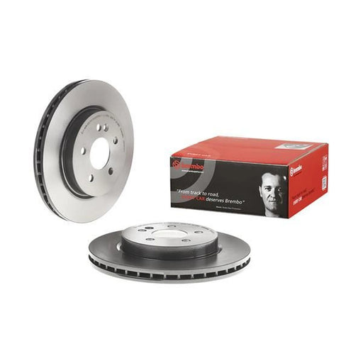 Brembo 2 x Internally Vented Brake Discs fits Mercedes-Benz M-Class 1998-2005